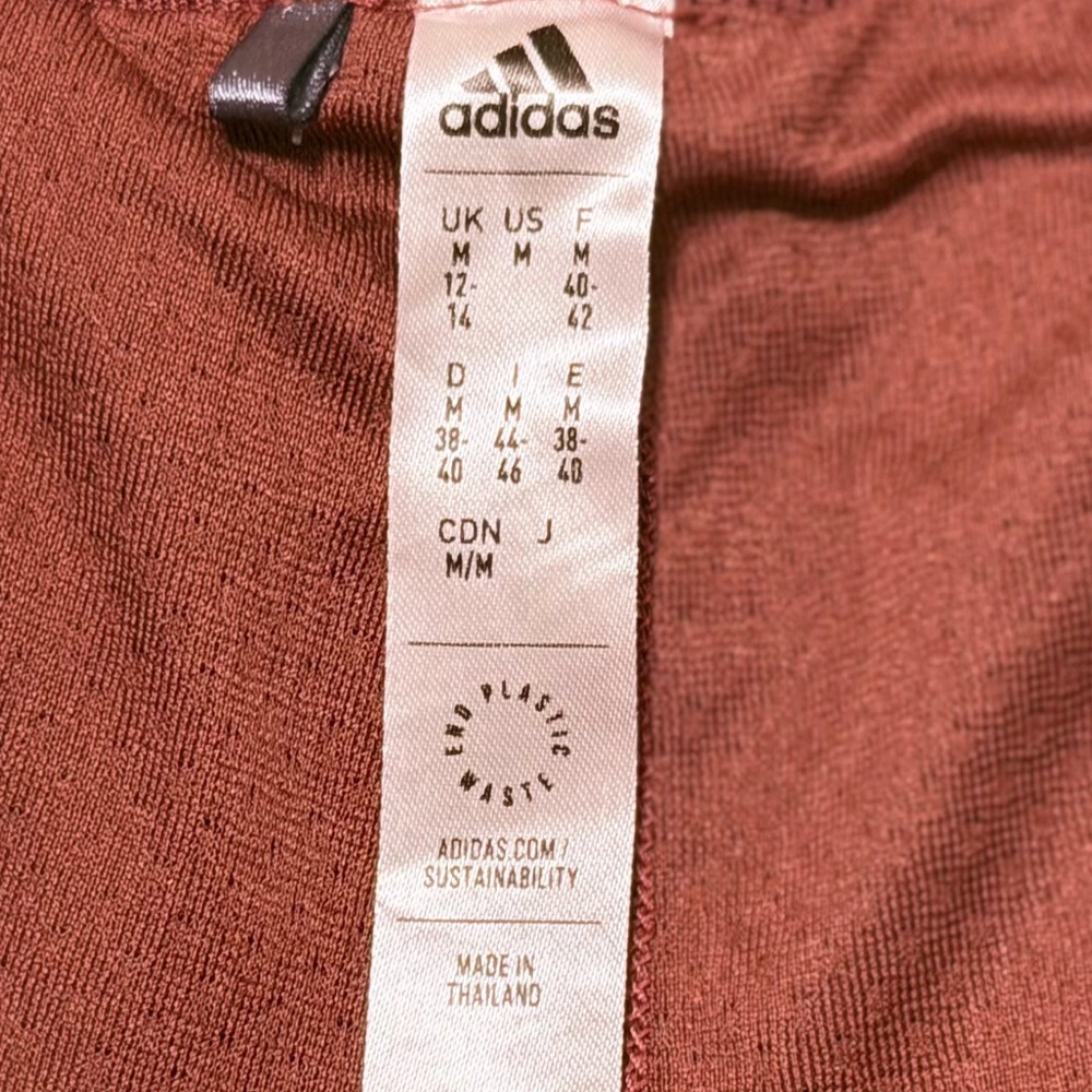 Adidas Performance Skort Size Medium Rust - image 7